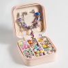 图片 72pcs Charm Bracelet Jewelry Making Kit - Elegant Party DIY Craft Set with Purple Themed Beads- All Seasons Festive Gift for Daily and Celebration Occasions Birthday, Halloween, Christmas