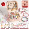 图片 72pcs Fashion Charm Jewelry Colorful Bracelet Making Kit - DIY Craft Beading Set,Gift box packaging, Creative Art and Craft Gift for Birthday, Halloween, Christmas,Party Gift Pack