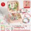 图片 72pcs Charm Bracelet Making Kit - Daily Use DIY Beaded Jewelry Making Kit, Charms Gifts For Daily Use Toys Crafts DIY Bracelet Making Gift Box, Birthday, Halloween, Christmas,Party Gift Pack
