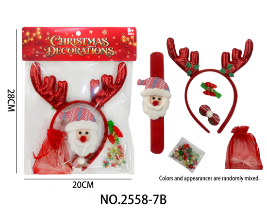 图片 Christmas antler headband