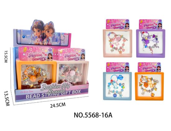 图片 Fashion Charm Jewelry Bracelet Making Kit - DIY Craft Beading Set,