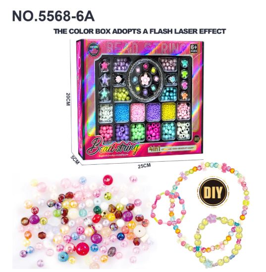 图片 Fashion Charm Jewelry Bracelet Making Kit - DIY Craft Beading Set,