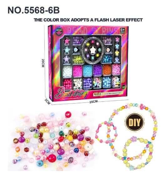图片 Fashion Charm Jewelry Bracelet Making Kit - DIY Craft Beading Set,