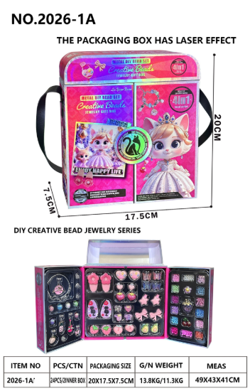 图片 Fashion Charm Jewelry Bracelet Making Kit - DIY Craft Beading Set,
